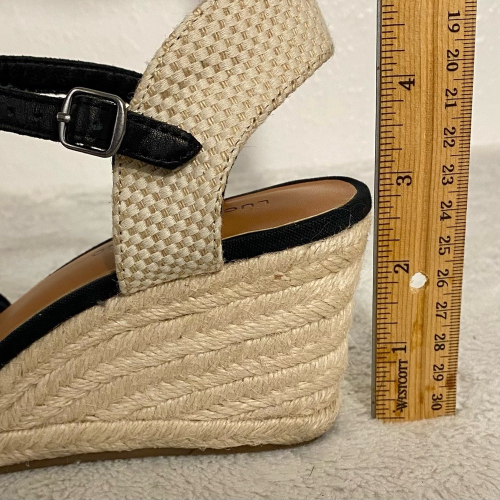 Lucky Brand Macrimay Espadrille Wedge Sandals Women’s Size 7M - Picture 8 of 10